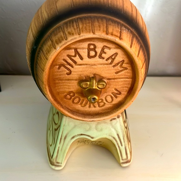 Jim Bourbon I was there !Signed /Dated by Artist Decorative Barrel Display - Picture 1 of 10